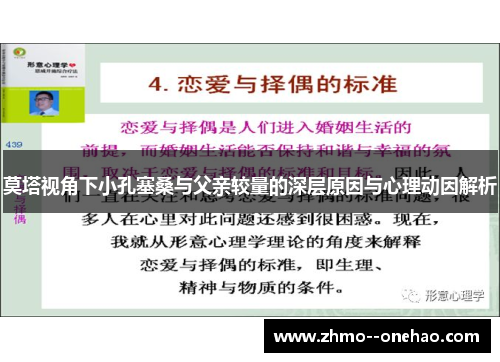 莫塔视角下小孔塞桑与父亲较量的深层原因与心理动因解析